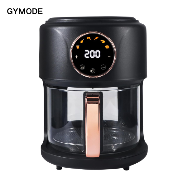 GYMODE 6-in-1 Functions 4.7Qt 1200W Glass Air Fryer